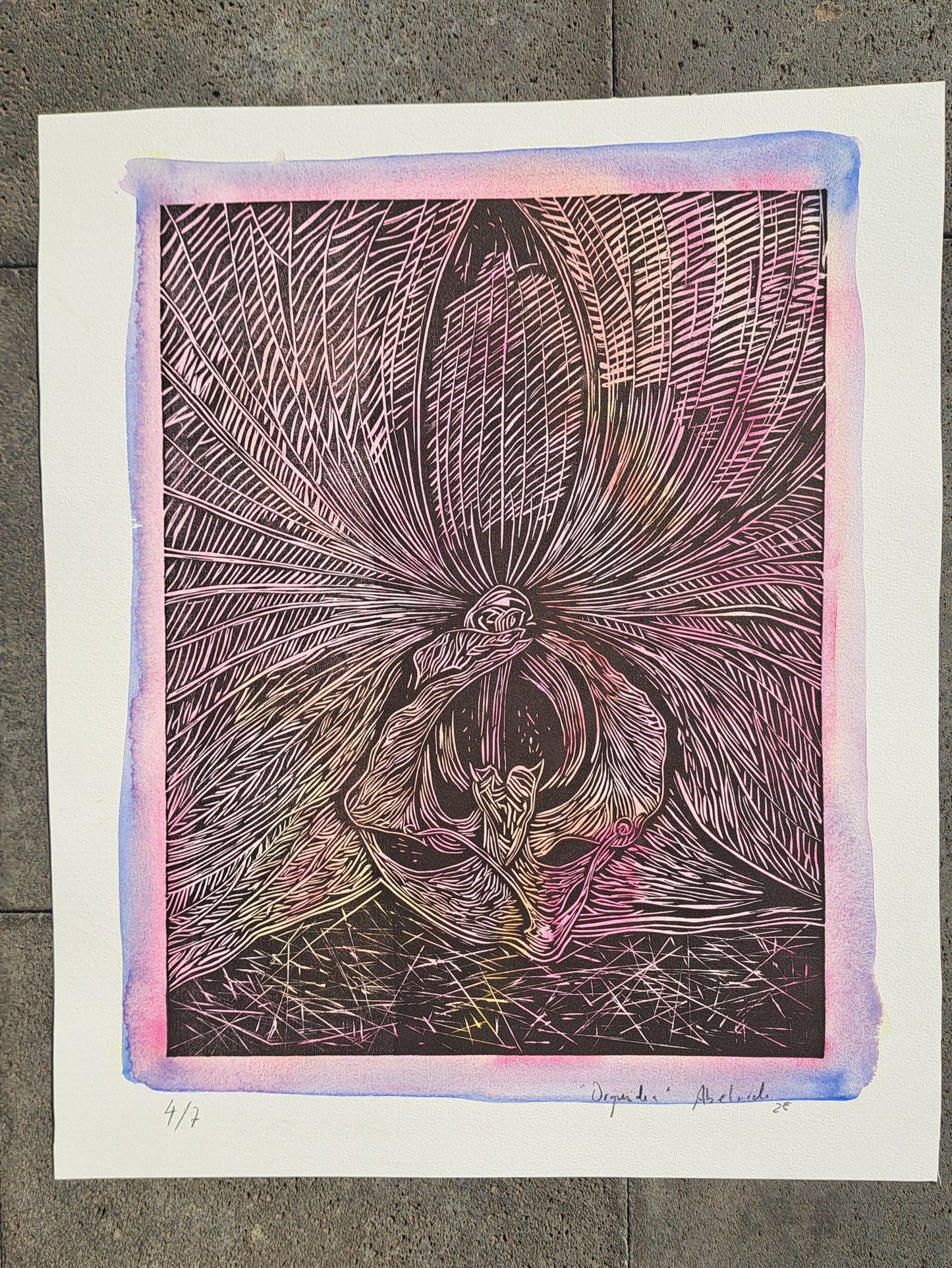 Orchid (unframed) 2