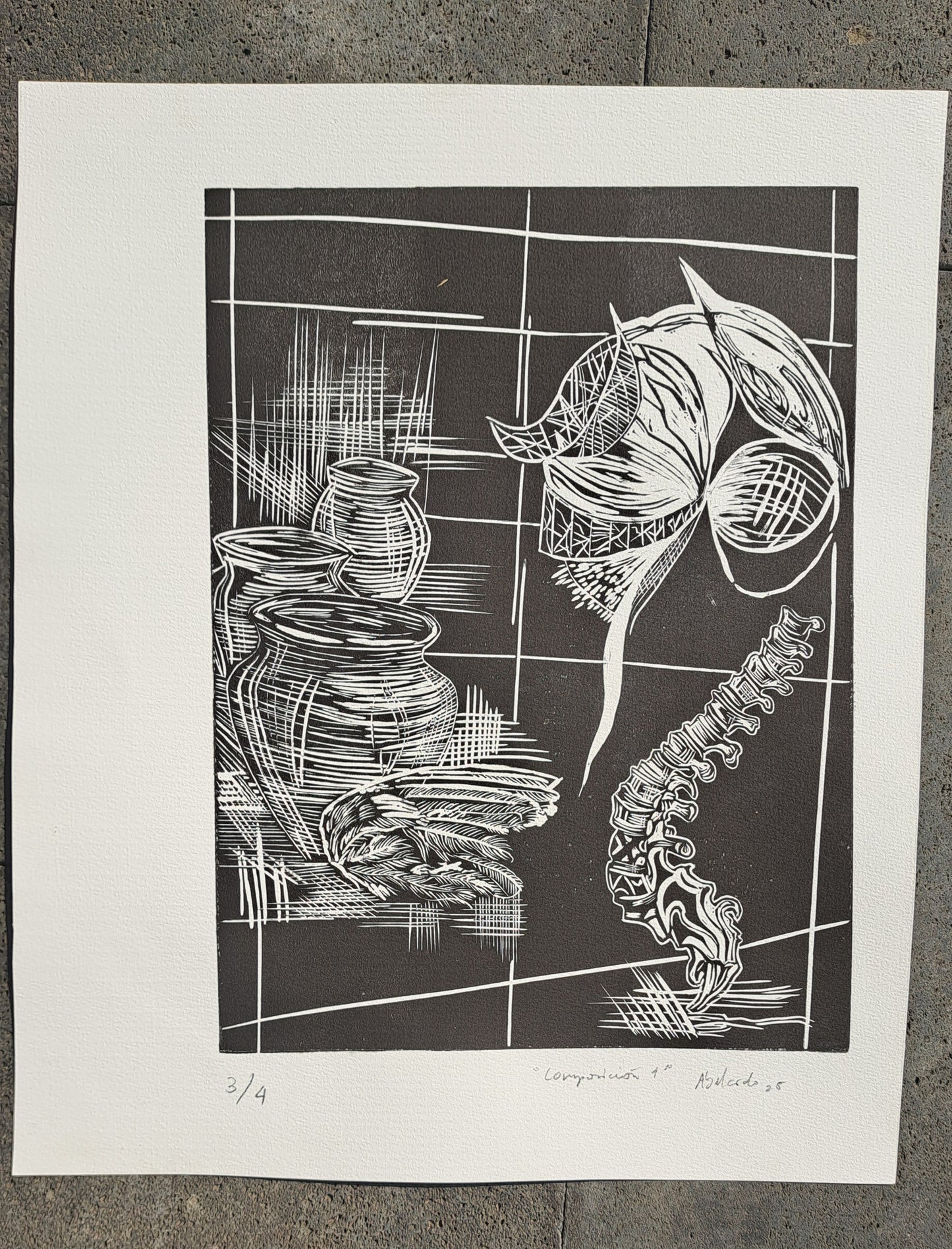 Composición 1 (Grabado)