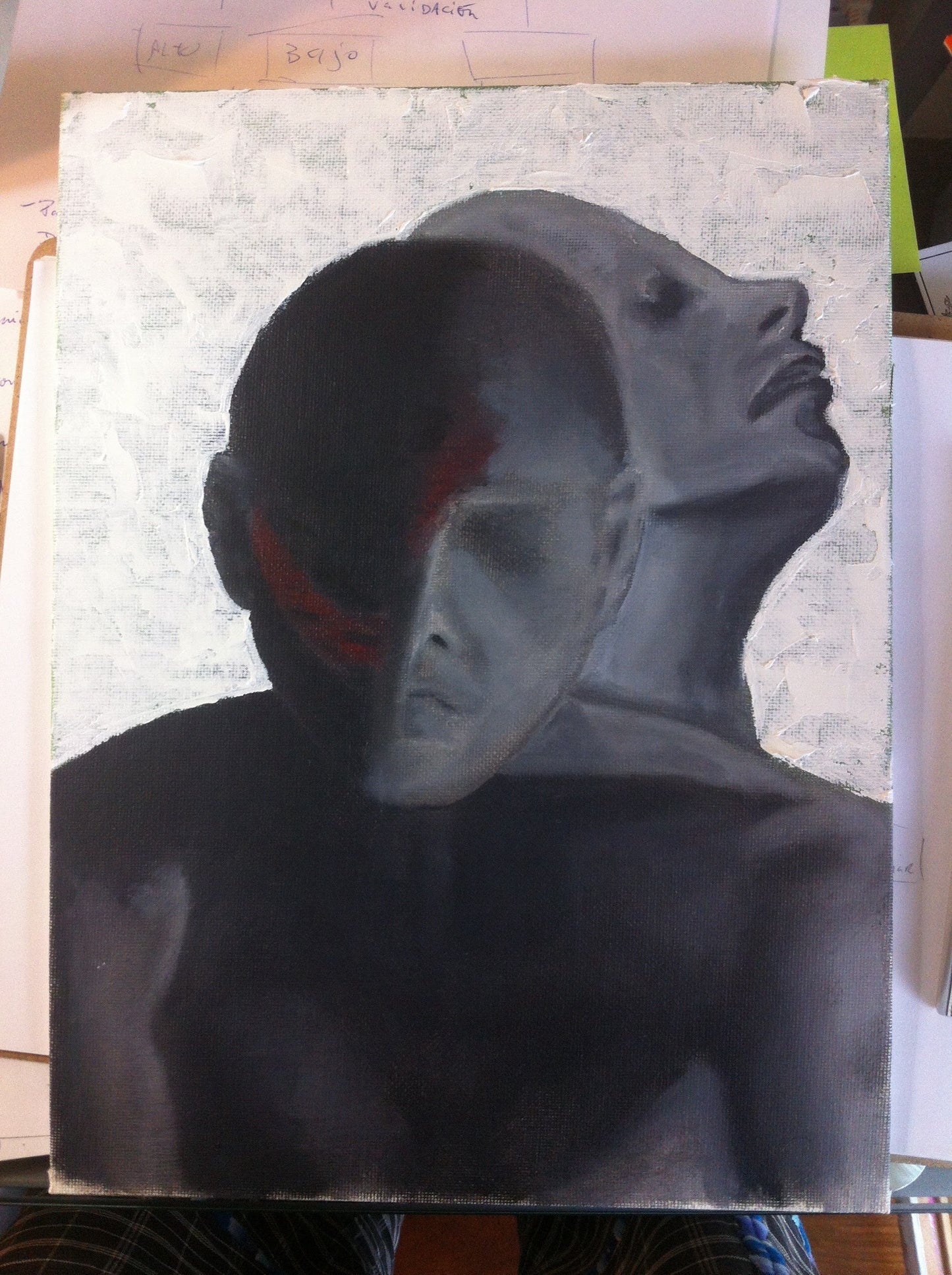 Retrato en gris