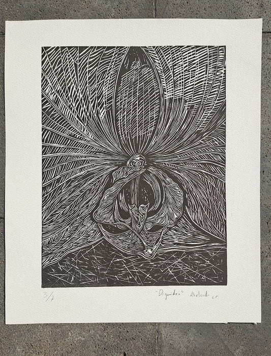 Orquídea (Grabado)