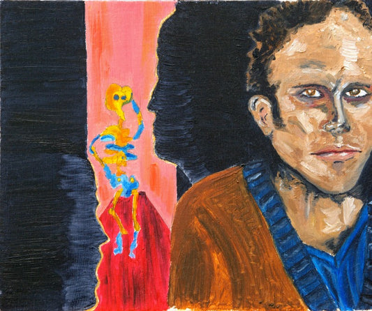 Autorretrato con muerte 2