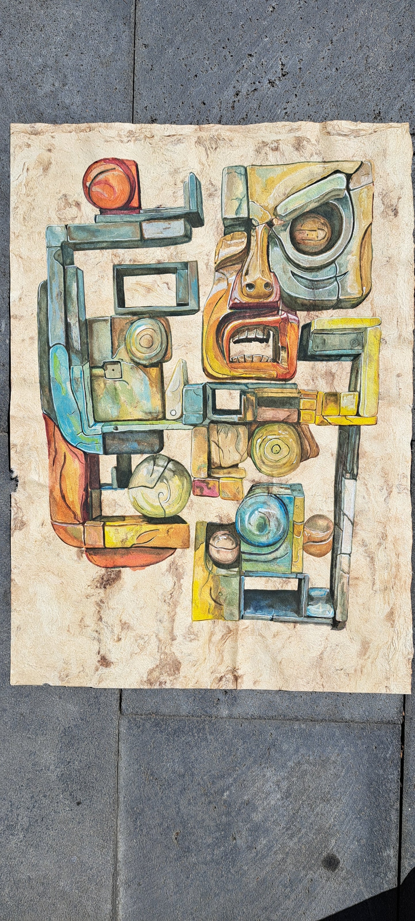 Architecture of the scream