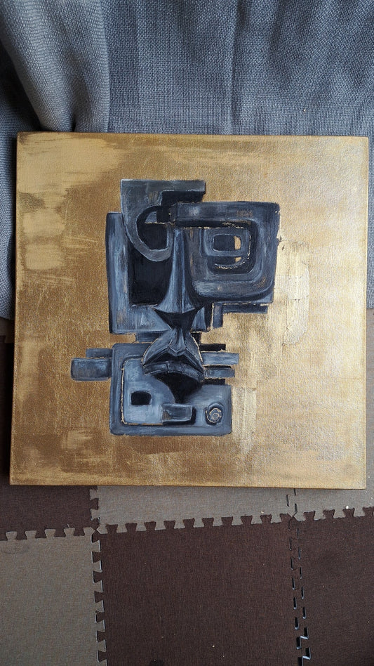 Rostro del oro silencioso