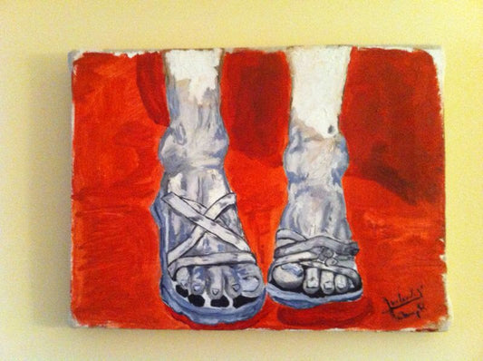 Los pies de Tina