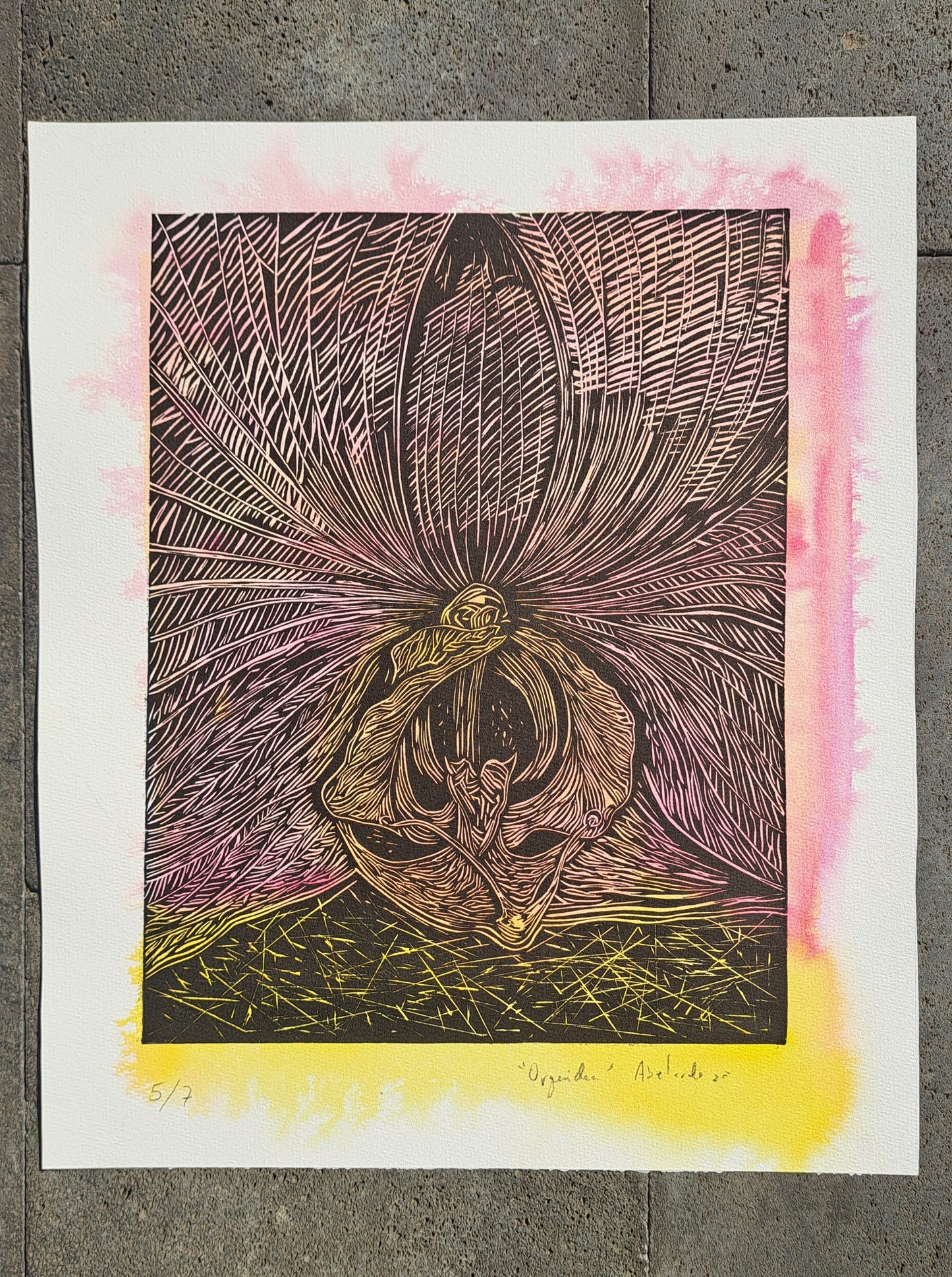 Orchid (unframed) 3