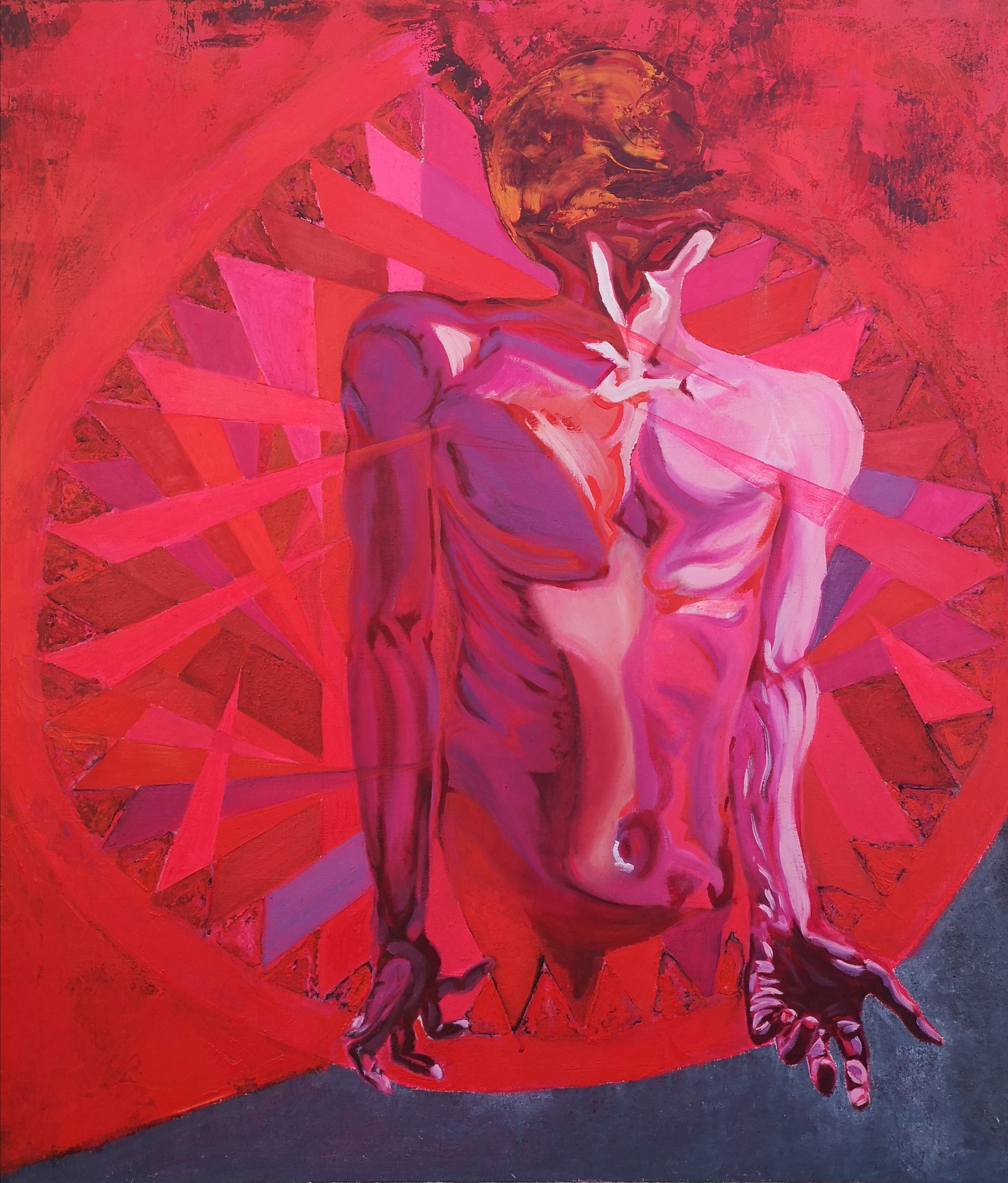 Retrato rosa