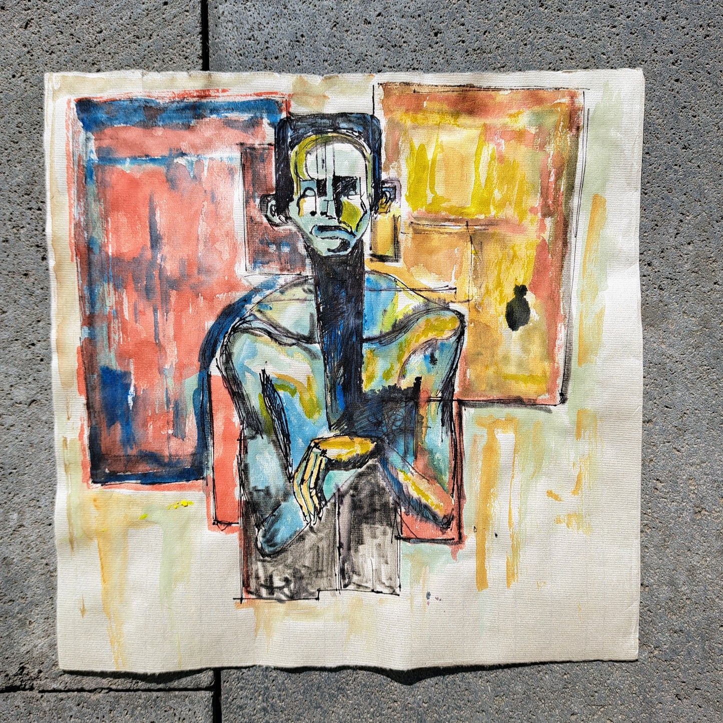 Agua y tinta